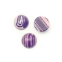 Cabochon turcoaz compozit, 12 mm (cod 21-129)