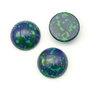 Cabochon turcoaz compozit, 16 mm (cod 21-130)