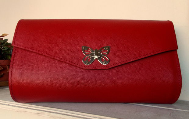 Colectia Clasic - rosu intens varianta clutch