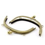 1b rama geanta / portofel gravat finisaj bronz , 16x9cm (MOD1737)