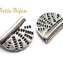 Distantier argintiu antichizat 18 x13 mm
