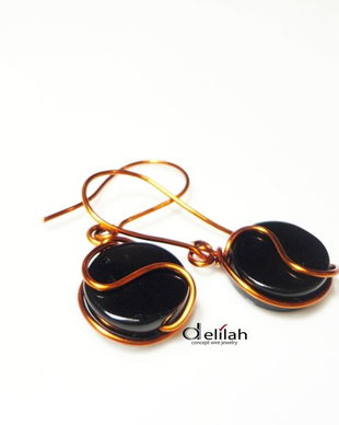 Black Onyx Earrings