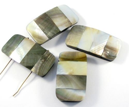 4010 - Accesoriu sidef natural pe suport acrilic
