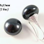 4021 - (2 buc) Perle tip Mallorca semigaurite 18x13mm