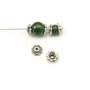 Capacele, finisaj argintiu antichizat, 6,5 mm (cod 8-106)