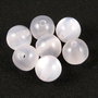 Margele din rasina, Cat Eye, 8 mm, albe