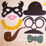 Props/Decoratiuni petreceri/nunta/botez/candy bar/mustati/ochelari