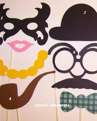 Props/Decoratiuni petreceri/nunta/botez/candy bar/mustati/ochelari