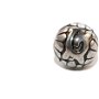 Margele din acril, antique silver, rotunde, 12 mm
