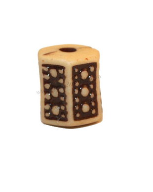 Margele din acril, decorative, antic style, 10x12 mm