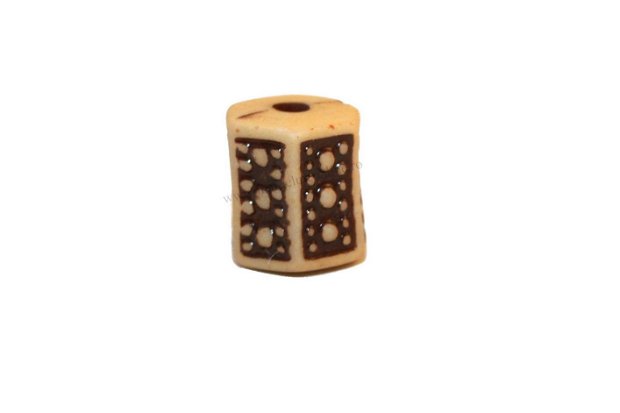 Margele din acril, decorative, antic style, 10x12 mm