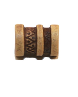 Margele din acril, decorative, antic style, 9x12 mm