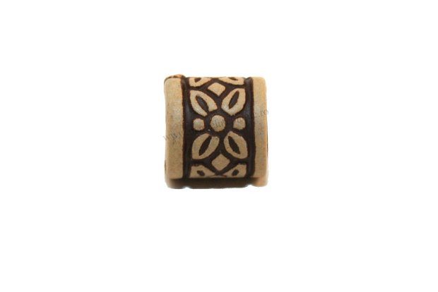 Margele din acril, decorative, antic style, 8x8 mm