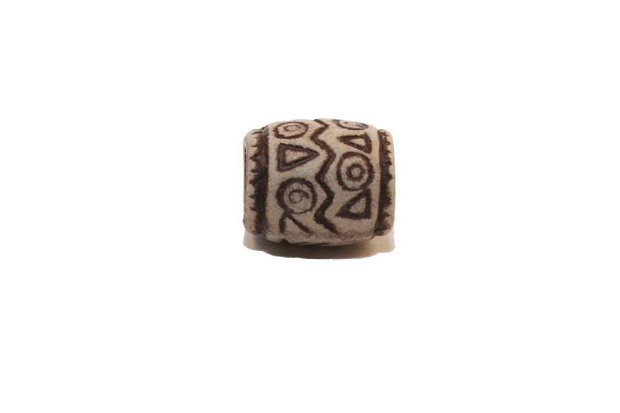 Margele din acril, decorative, antic style, 8x7 mm