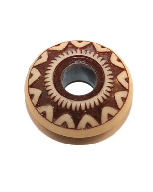Margele din acril, decorative, antic style, 24x9 mm