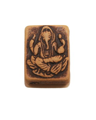 Margele din acril, decorative, antic style, 2 siruri, 11x15 mm