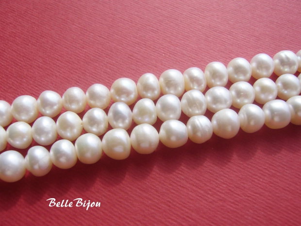 Perle de cultura aprox 7-7.5x7-7.5 mm