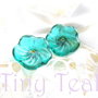 CERCEI STICLA TEAL