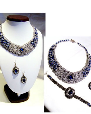Set "albastru cobalt"