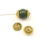 Capacele, finisaj auriu antichizat, 11,5 mm (cod 8-118)