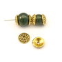 Capacele, finisaj auriu antichizat, 10,5 mm (cod 8-119)