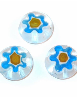Margele din sticla, 12x4 mm
