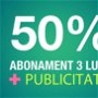Breslo Boost - 50% REDUCERE - Abonament 3 luni + Publicitate