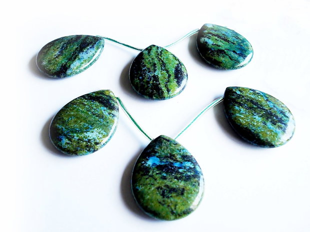 1b pandantiv chrysocolla  40x30mm (SZCH 02)