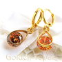 CERCEI GOLD FILLED/CRISTAL TOPAZ