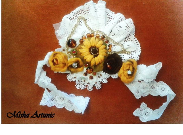 Accesoriu Bohemia Sunflower