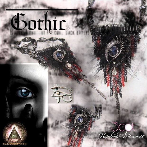 Colier "I see...Gothic"
