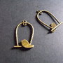 PANDANTIV BRONZ - 32 X 17 MM