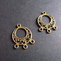 CHANDELIER BRONZ - 27 X 11 MM