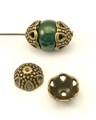 Capacele, finisaj bronz, 12 mm (cod 8-147)