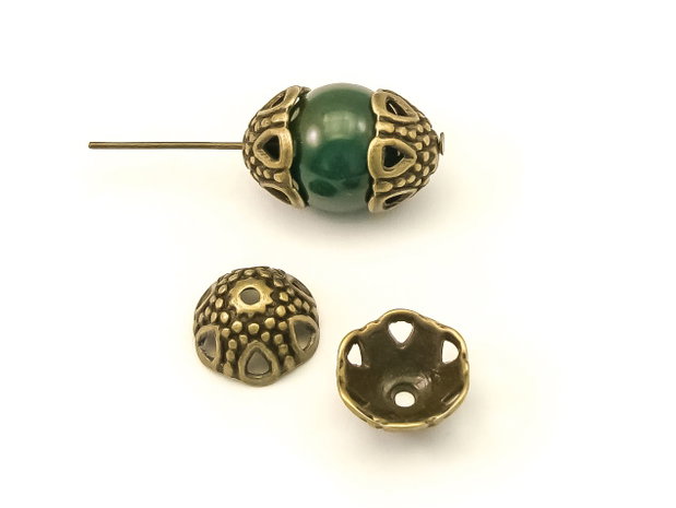 Capacele, finisaj bronz, 12 mm (cod 8-147)