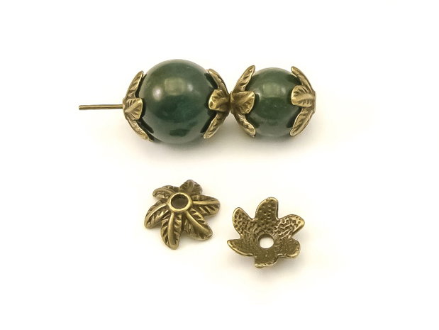 Capacele, finisaj bronz, 11 mm (cod 8-149)