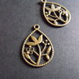 PANDANTIV BRONZ - 32 X 21 MM