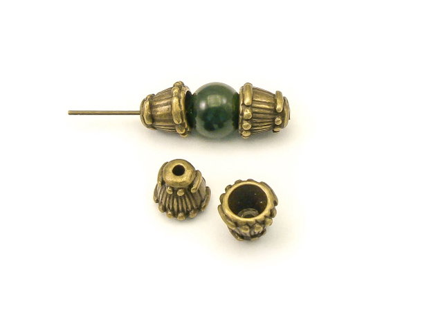 Capacele, finisaj bronz, 8,5 mm (cod 8-150)