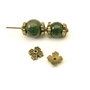 Capacele, finisaj bronz, 8,5 mm (cod 8-157)