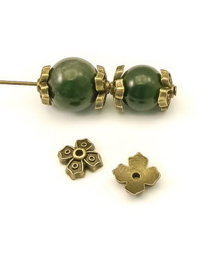 Capacele, finisaj bronz, 8,5 mm (cod 8-157)