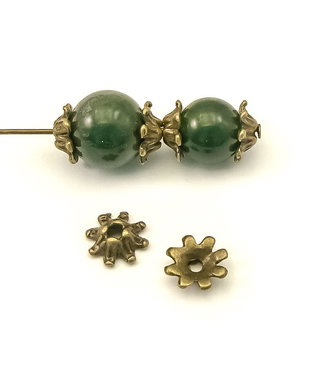 Capacele, finisaj bronz, 8 mm (cod 8-161)
