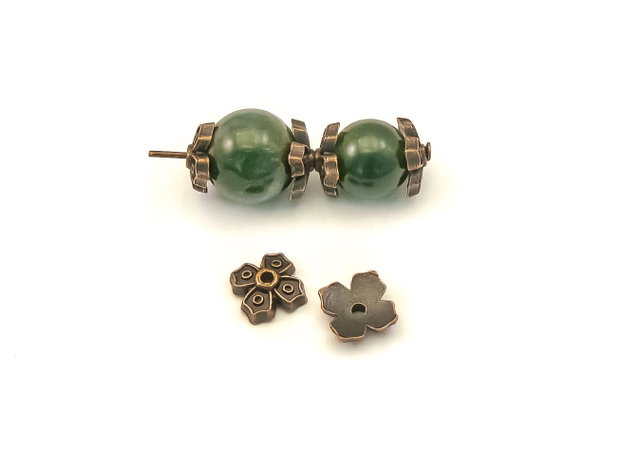 Capacele, finisaj cupru antichizat, 8,5 mm (cod 8-176)