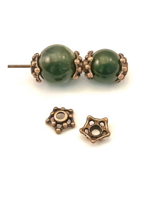 Capacele, finisaj cupru antichizat, 7,5 mm (cod 8-178)