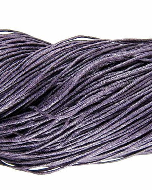 Ata din bumbac cerata, 1 mm, mov