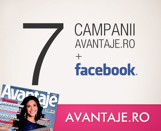 Avantaje 7 - o saptamana promovare pe Avantaje + 1 postare facebook Avantaje