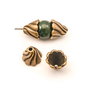 Conuri, finisaj cupru antichizat, 13x10,5 mm (cod 8-189)