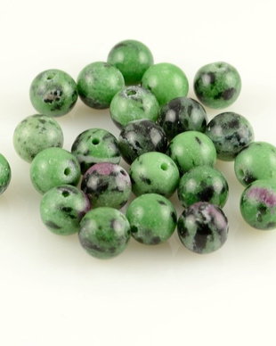 A985 Ruby zoisite sfere de 8mm