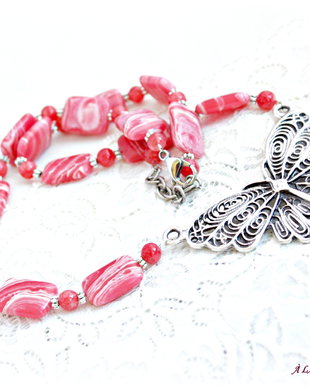 Colier Sweet pink