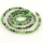 PE990 Ruby zoisite sfere de 3-4mm