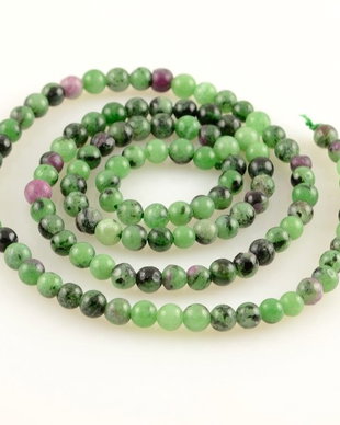 PE990 Ruby zoisite sfere de 3-4mm